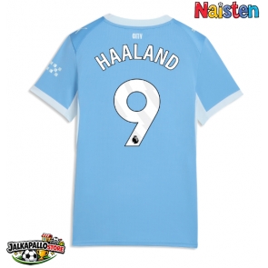 Manchester City Erling Haaland #9 Kotipaita Naisten 2026-27 Lyhythihainen